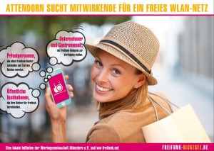 Freifunk-Flyer - Vorderseite
